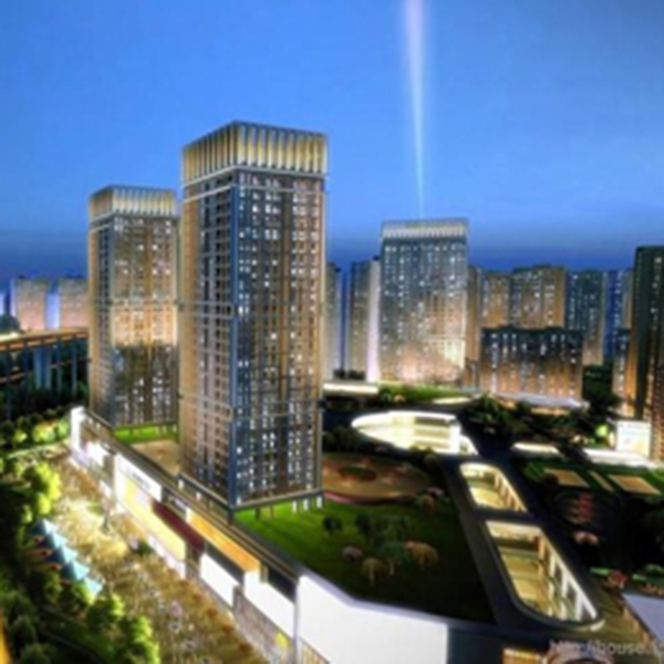 武漢奧山世紀廣場智能照明系統案例